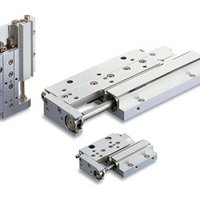 Kompaktschlitten mit niedrigem Gehäuse, Serie MXF