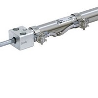 CJ2RK, Direktmontage/verdrehgesicherte Kolbenstange