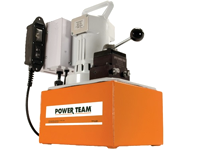 PE-Pumpe zur Instandsetzung von Fundamenten von SPX-Power Team bei Vogel